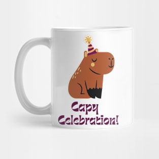 Capybara, Capy Celebration Mug